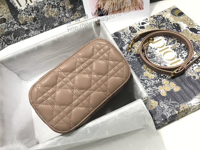 Dior女包 迪奧Travel菱格紋化妝包洗漱包 Dior手提肩背斜挎包  dfk1695